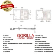 FLYSKY FS-R7P R7P 7CH RECEIVER FOR FS-G7P FS-MG41 FS-MG4 FS-ST8 READY