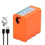 แบตเตอรี่ NP-F970 PRO USB สำหรับ Sony F950 F960 NPF970 F550 F570 F750 F770 MC1500C 190P F950ไฟ LED Y