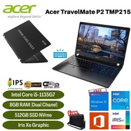 PROMO LAPTOP ACER TravelMate TMP215-53 CORE i5-1135G7 RAM 8GB SSD