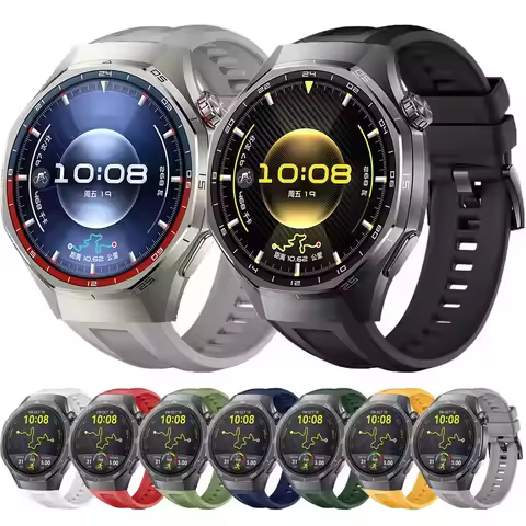 Silicone Strap For Huawei Watch GT 6 Pro 46mm Sports WristBand For Huawei GT6 GT6Pro GT5 GT5Pro GT4 