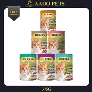 Heroes Cat Canned 375G Cat Food Makanan Tin Kucing - Tuna / Salmon / Mackerel / Chicken AAOO