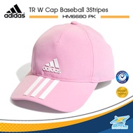 Adidas หมวก หมวกเบสบอล หมวกแก๊ป อาดิดาส TR W Cap Baseball 3Stripes HM6680 PK (800) T