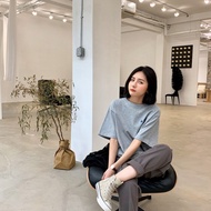 Elpis❤️Over Size T-Shirt ❣️简约宽松百搭ins潮短袖T恤