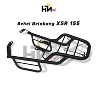 Behel Belakang YAMAHA XSR 155 Bagasi Belakang xsr 155 Backrak Tas samping XSR 155 Best Seller (Breke