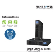 🗣 NEW RIGHT POWER SMART CLAIRE 2KVA UPS (SC X9 2000) | 8 POWER OUTLETS + LCD DISPLAY- 3 YEARS MALAYS