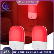 2pack 670nm Red Light Night Light Dusk to Dawn Sensor LED Night Light Plug Into Wall for Baby Nurser
