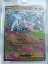特典美版Mega Charizard X EX 寶可夢卡牌