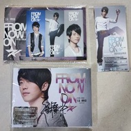 90％new 親筆簽名 張棟樑 From Now On 新歌 + 精選 (From Now On) 2CD+DVD 連贈品限量書籤 全齊