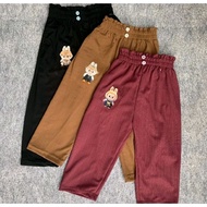 HW /knit Culottes Girls'HW Ages 3-14 Years Premium Knit Material