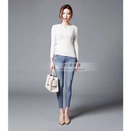 韓國連線預購 Chuu 魔法顯瘦-5公斤刷色磨白牛仔褲 -5Kg Jeans Vol.13