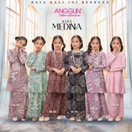ANGGUN COTTON Baju Kurung Kids Medina Batch 1 Material Moss Crepe