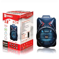 MKC KIMISO-1205 SPEAKER BLUETOOTH BASS 12 INCH KARAOKE 12 -INCH OUTDOOR DASI BLUETOOTH SPEAKER STERE
