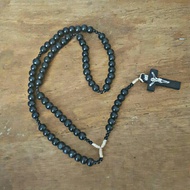 ROSARY, ROSARY 77X BLACK WOOD, ROSARY BLACK WOOD