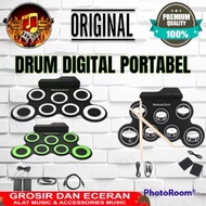 Portable Digital Drum Roll Electronic Drum Portable Percussion Silicone Digital Drum