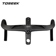 Toseek Aero Handlebar Carbon Integrated For Road Bikes