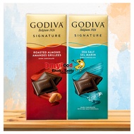 90g Godiva Belgium 1926 Signature Dark Chocolate [Roasted Almond / Sea Salt][OmyFood]