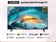 Toshiba Smart TV 2023 TV 65M550MP ทีวี 65 นิ้ว 4K Ultra HD Quantum Dot Google TV HDR10+ Dolby Vision Atmos