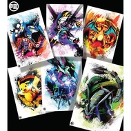 Pokemon Poster A4 size DOUJIN by MDDK