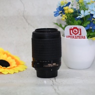 lensa 55-200mm original nikkor for dslr NIKON -mulus tele zoom lens