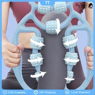 Leg Massage 9 Wheels Ring-shaped Leg Clamp Massage Device Muscle Relaxation Body Beauty Shaper