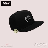 Men's Hats Fashion Accessories/s Distro Snapback Hats with BLINKBAND00 GRAY Logo