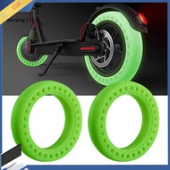 SEV Electric Scooter Tire Non-Inflatable Shock-Absorbing 85 Inches Solid Luminous Tire Scooter Accessories for Xiaomi M365 Electric Scooter