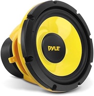 Pyle Car Midbass Speaker System - Pro 8 Inch 400 Watt 4 Ohm Auto Mid-Bass Component Poly Woofer Audi