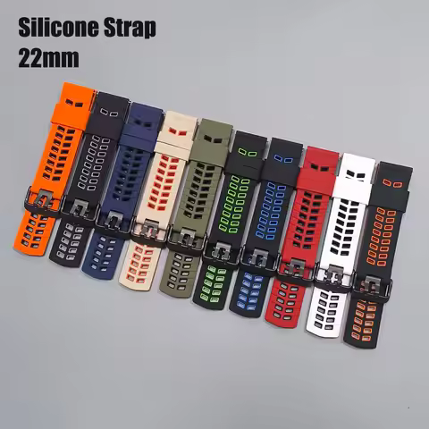 Replace Silicone Strap for TicWatch Pro 3 Ultra GPS/LTE GTW GTX E2 S2 2021 Bracelet Mi Watch color 2