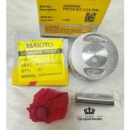 MAKOTO PISTON KIT EURO 125 STD/0.50/0.25 PISTON KIT WITH RING PIN LOCK JAPAN EURO RACING