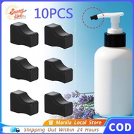 10pcs Coffee Syrup Cover Black Syrup Pump Nozzle Cover Cap Syrup Pourer Cover For Torani Davinci