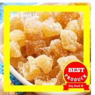 MANISAN JAHE KERING 100 GR / MANISAN JAHE MERAH JAHE PUTIH KERING - Putih
