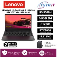 Lenovo IdeaPad Gaming 3 15ACH6 82K2027VMJ 15.6'' FHD 144Hz Laptop Black ( Ryzen 5 5500H, 16GB, 512GB