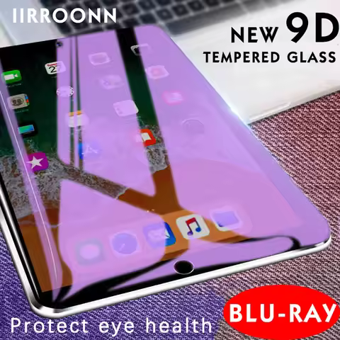 Anti-Blue Light Tempered Glass For Apple iPad mini Air 1 2 Mini 3 4 2017 2018 Pro 9.7 10.5 iPad pro 