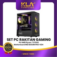 GAMING PC SET - AMD Ryzen 7 5700G MSI B550M PRO VDH WIFI D4