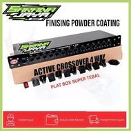 Paket Box Crossover 4 Way Plus Subwoofer Asessoris Socet Canon Plat Box Super Tebal Amplifier