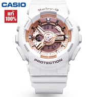 Casio นาฬิกา จอแสดงผลคู่ BABY-G watch for women ของแท้ 100% นาฬิกาผู้หญิง กันน้ำ แท้ผู้หญิง BA-110-7A1 จัดส่งพร้อมกล่องคู่มือใบประกันศูนย์CMG 1ปี💯%