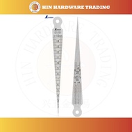 SHINWA Taper Gauge Stainless Steel 1–15mm No.700A (62600) – Taper Gauge