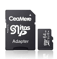 cospayuhin SDカード MicroSDメモリーカード 変換アダプタ付 マイクロSD MicroSDカード 容量64GB Class10 SD-64G