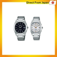 [Seiko Watch] Watch Seiko Selection Men's Titanium Solar Radio Watch SBTM229 Silver ,silver/black,si