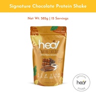 Heal Signature Chocolate Protein Shake Powder - Dairy Whey Protein (15 servings) HALAL - Meal Replacement, Plant Protein