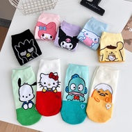Japanese-style Cartoon Sanrio Socks Cartoon Socks Anime Boat Socks