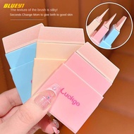 Luckgo Portable Silicone Foundation Brush Flat Head Skin-friendly Flawless Makeup Anti-slip And Easy