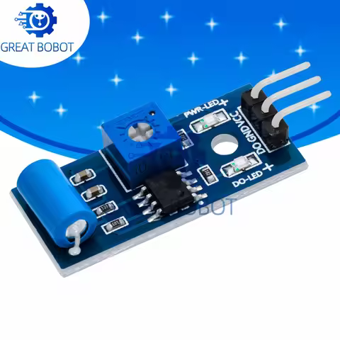 normally closed type vibration sensor module Alarm sensor module Vibration switch SW-420 for arduino