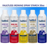 Faultless Iron Spray Starch 20oz 567g als21207