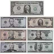 Fake Dollar Bills Collectible Banknote Movie Props Pretend Play Educational Toys Simulation Money Co