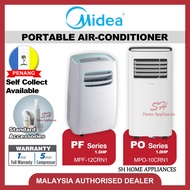 Midea Portable Air-conditioner 1.0HP 1.5HP MPO-10CRN1 / MPF-12CRN1 / PF Series / PO Series 1.0HP 1.5HP Portable aircond