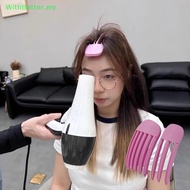 WithBetter 3/6 Teeth Fluffy Hair Roots High Artifact Hairpin Natural Fluffy Traceless Hair Beauty St