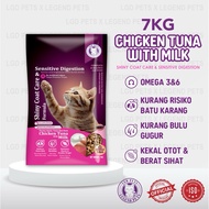 LGD PETS Cats Food - Chicken Tuna With Milk (7kg)