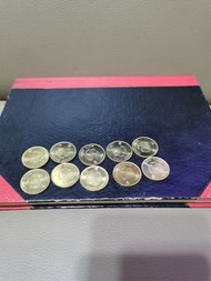 1997 香港5角硬幣10個