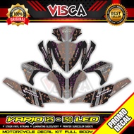 Decal Stiker Vario 2016 2017 Striping Vario 125 150 Led Batik Coklat